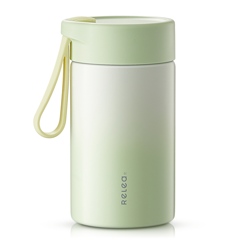 物生物(RELEA)简意保温杯JV012466 单位：个 绿光森林360ML